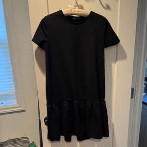 Black Drop Waist Zara Dress